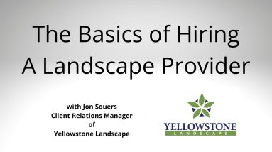 Community Leaders Education - Hiring a Landscape Professional