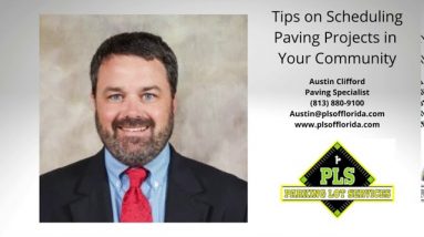 Community Leaders Education - Scheduling a Paving Project