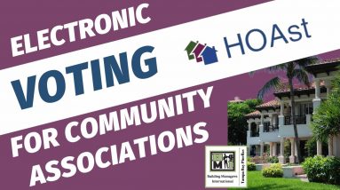 Local Electronic Voting Software and Assistance for Tampa Bay Area Community Association