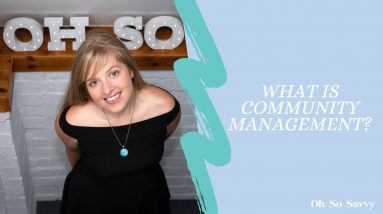 What is Community Management?