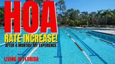 HOA FEE INCREASE ALREADY!!! | Living in Tampa Bay Florida FL