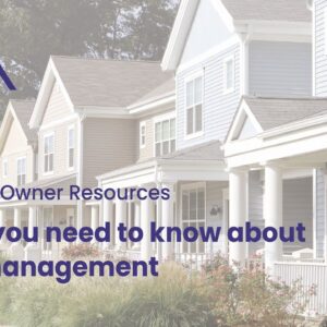 How does a Property Management Company work with an HOA?