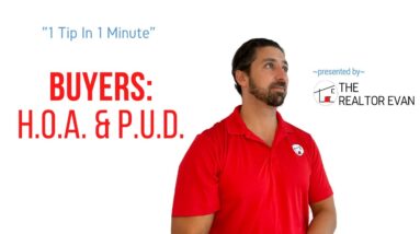 HOAs and PUDs | Home Buyer Tips in 1 Minute
