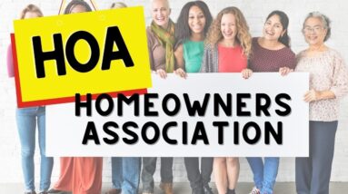 Homeowners Association | HOA | PURPOSE ?? RULES ??