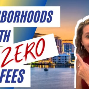 NO HOA HOMES.  Sarasota neighborhoods with Zero HOA fees.