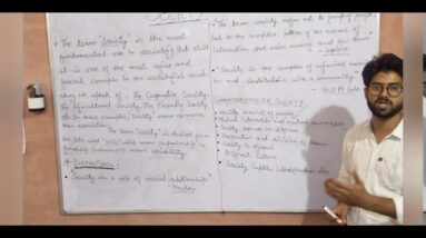 Some basic concept of sociology .... society ,community,institute and association..