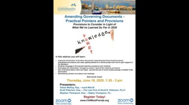 CAI West FL Chapter June 18 Webinar