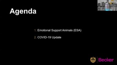 Combating COVID-19 In Your Community Association Episode 15