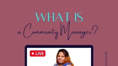 What is a Community Manager?