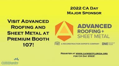 2022 CA Day Major Sponsor - Advanced Roofing and Sheet Metal
