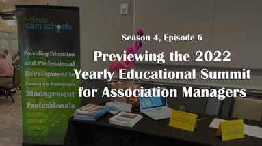 Previewing the 2022 Yearly Educational Summit for CAMs