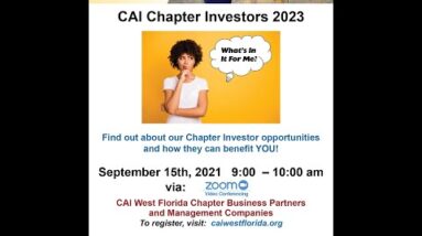 2023 Chapter Investors Program