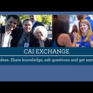 How to change your email preferences on CAI's Exchange