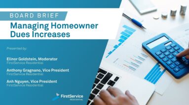 Board Brief: Managing Homeowner Dues Increases