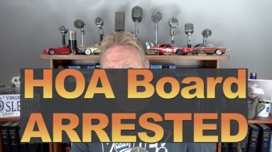 HOA Board Arrested