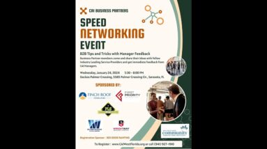 Speed Networking 2.0: B2B Tips & Tricks w/ Manager Feedback