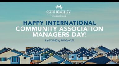 Happy International Community Association Managers Day 2025!