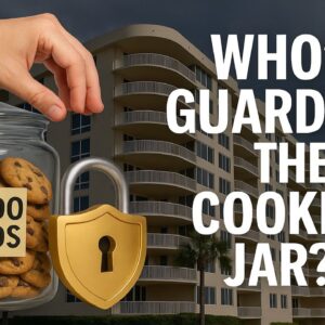 Who’s Guarding the Cookie Jar? Protecting Condo & HOA Reserve Funds (Airing 8-24-25)