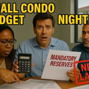 Budgeting in Small Condos? It’s Not So Simple Anymore… (Airing 9/21/25)