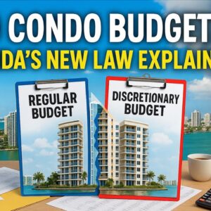 Florida’s New Condo Budget Rule Explained: Why Some Boards Must Prepare 2 Budgets (Airing 10/12/25)