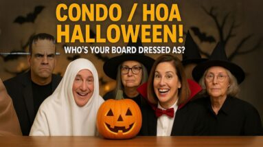 🎃 Halloween in Your Condo or HOA – Which Costume Fits Your Board? (Airing 10/26/25)