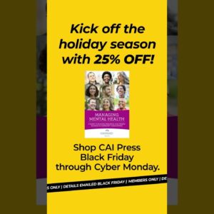 Get the details on CAI's 2025 Black Friday sale!