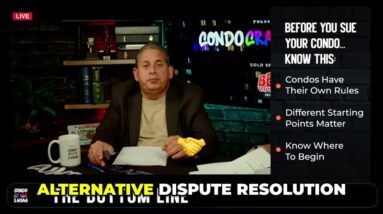 Condo Disputes: Don't Sue First, Know the Steps #shorts